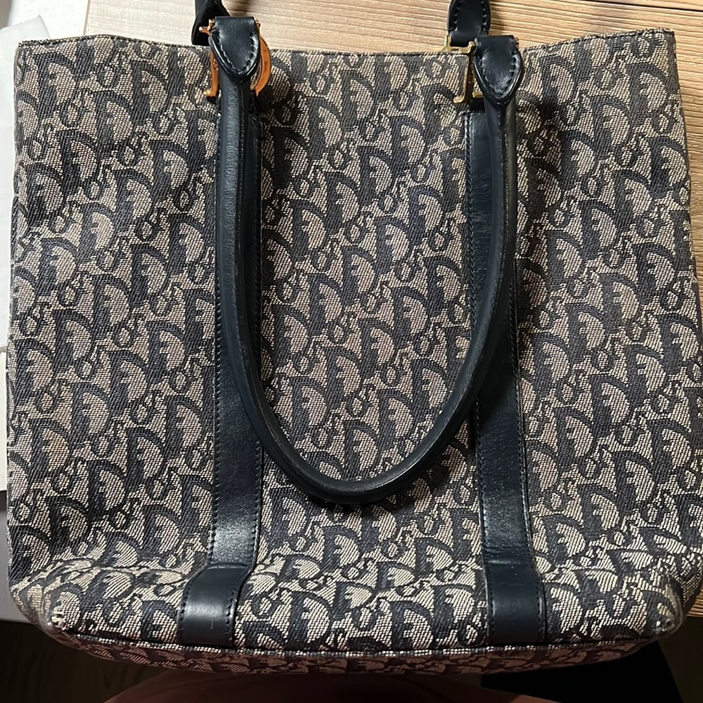 Christian Dior Blue Diorissimo Tote